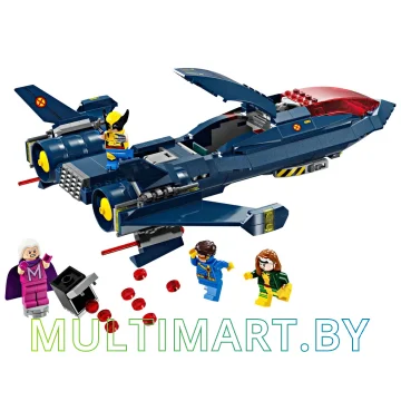 Конструктор LEGO Marvel 76281 Истребитель X-Jet Людей Икс картинка 2